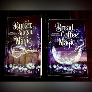 Butter, Sugar, Magic & Bread, Coffee, Magic Books Jessica Rosenberg book 1 & 2